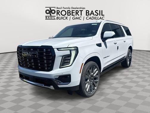 Glacier White Tricoat 2026 GMC Yukon XL Denali Ultimate