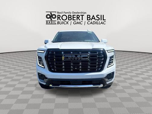 Glacier White Tricoat 2026 GMC Yukon XL Denali Ultimate