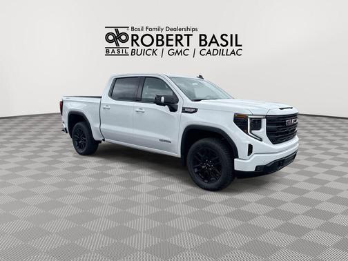 Summit White 2026 GMC Sierra 1500 Elevation