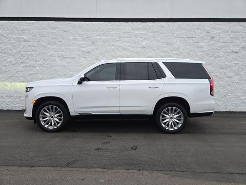 Crystal White Tricoat 2021 Cadillac Escalade Premium Luxury