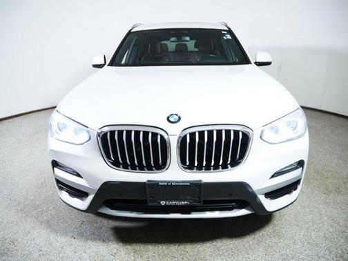 Mineral White Metallic 2019 BMW X3 xDrive30i
