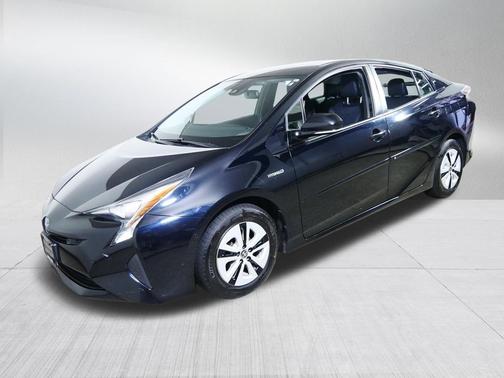 Midnight Black Metallic 2017 Toyota Prius Two