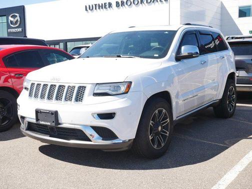 Bright White Clearcoat 2014 Jeep Grand Cherokee Summit