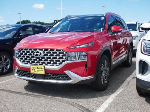 Calypso Red 2022 Hyundai SANTA FE SEL 2.4
