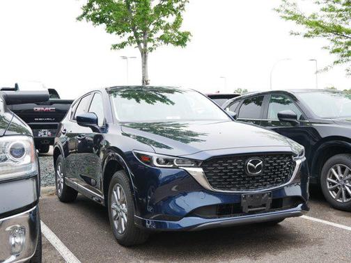 Deep Crystal Blue Mica 2025 Mazda CX-5 2.5 S Preferred Package