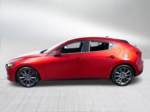 Soul Red Crystal Metallic 2019 Mazda Mazda3 AWD w/Preferred Package