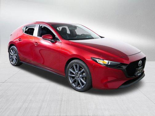 Soul Red Crystal Metallic 2019 Mazda Mazda3 AWD w/Preferred Package