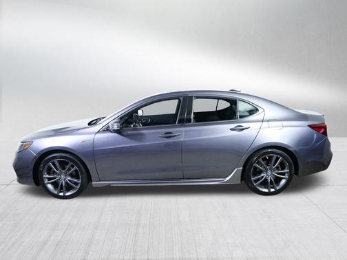 Modern Steel Metallic 2018 Acura TLX Technology