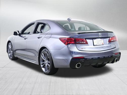 Modern Steel Metallic 2018 Acura TLX Technology