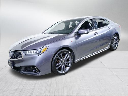 Modern Steel Metallic 2018 Acura TLX Technology
