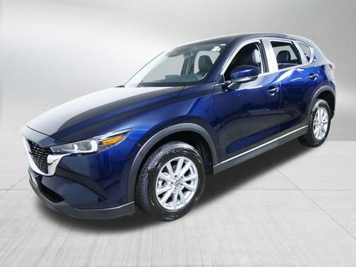 Deep Crystal Blue Mica 2022 Mazda CX-5 2.5 S Preferred Package