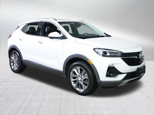 White Frost Tricoat 2020 Buick Encore GX Essence