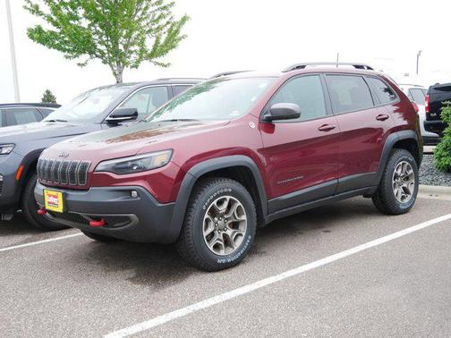 Velvet Red Pearlcoat 2020 Jeep Cherokee Trailhawk