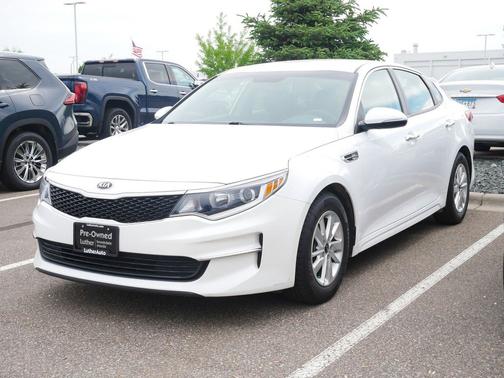 Snow White Pearl 2018 Kia Optima LX