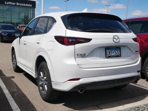 Rhodium White Metallic 2024 Mazda CX-5 2.5 S Preferred Package