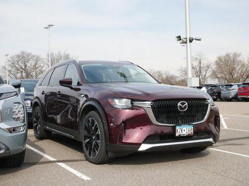 Soul Red Crystal Metallic 2024 Mazda CX-90 PHEV Premium
