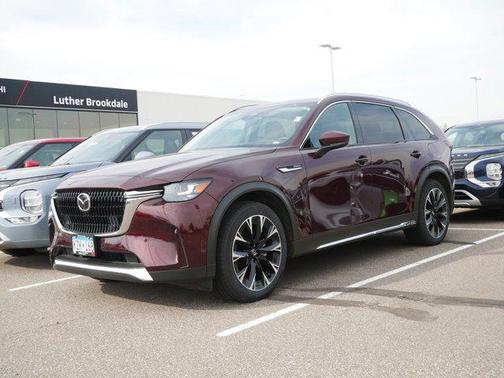 Soul Red Crystal Metallic 2024 Mazda CX-90 PHEV Premium