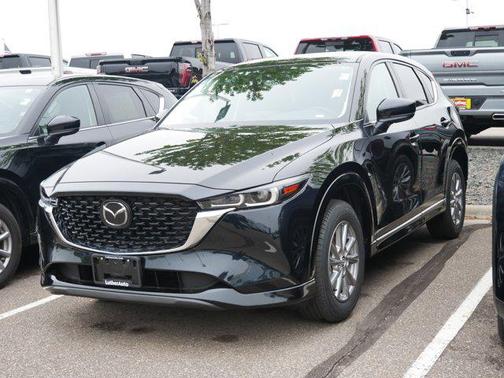 Jet Black Mica 2025 Mazda CX-5 2.5 S Preferred Package
