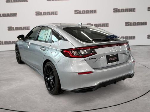 Solar Silver Metallic 2026 Honda Civic Sport