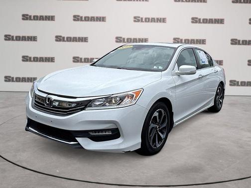 White Orchid Pearl 2017 Honda Accord EX-L w/Navigation & Honda Sensing