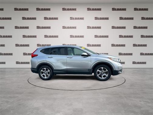 Lunar Silver Metallic 2017 Honda CR-V EX-L