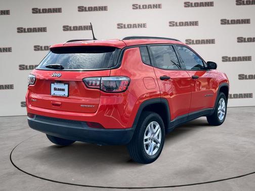 Spitfire Orange Clearcoat 2018 Jeep Compass Sport