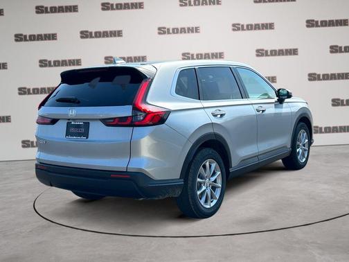 Solar Silver Metallic 2026 Honda CR-V EX AWD