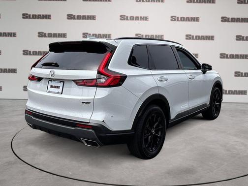 Platinum White 2023 Honda CR-V Hybrid Sport AWD