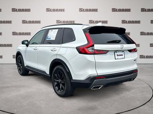 Platinum White 2023 Honda CR-V Hybrid Sport AWD