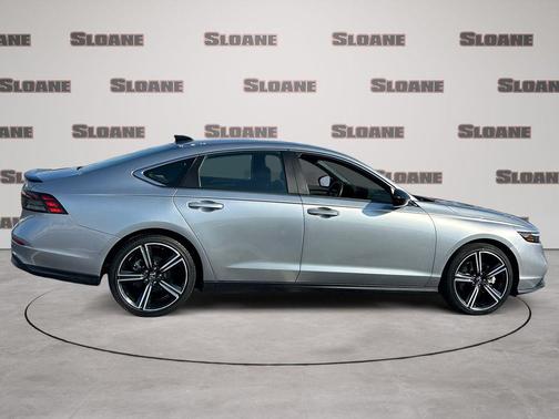 Solar Silver Metallic 2024 Honda Accord Hybrid Sport