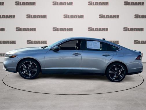 Solar Silver Metallic 2024 Honda Accord Hybrid Sport