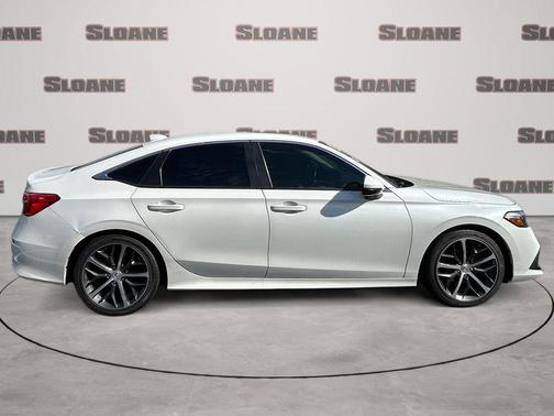 Platinum White Pearl 2023 Honda Civic Touring