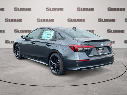 Meteorite Gray Metallic 2026 Honda Civic Sport