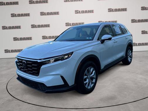 Platinum White 2023 Honda CR-V LX AWD