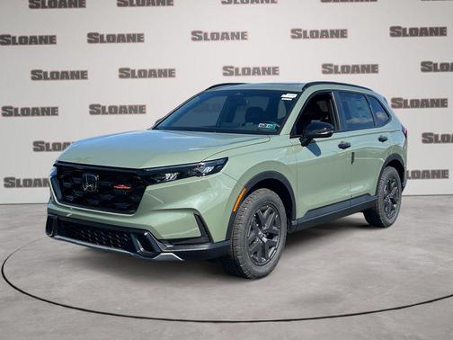 Ash Green Metallic 2026 Honda CR-V Hybrid TrailSport AWD