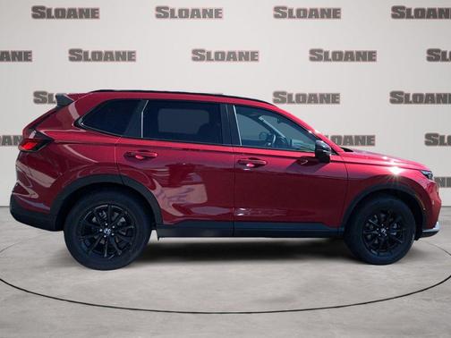 Radiant Red Metallic 2026 Honda CR-V Hybrid Sport-L AWD