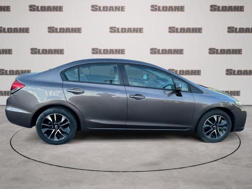 Modern Steel Metallic 2015 Honda Civic EX