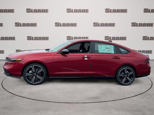 Radiant Red Metallic 2026 Honda Accord Hybrid Sport