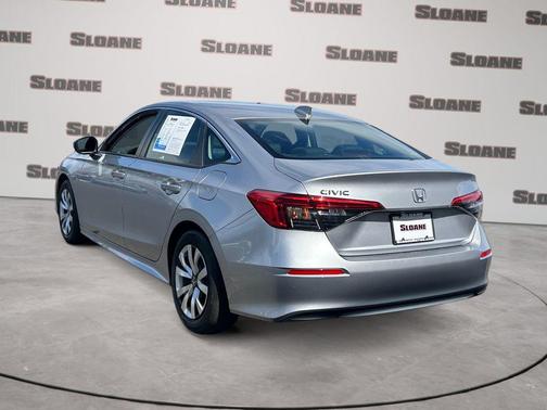 Silver Metallic 2024 Honda Civic LX