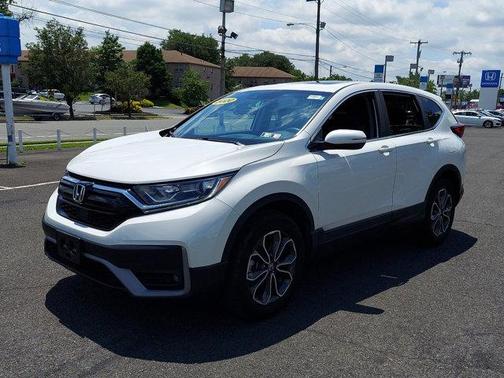 Platinum White Pearl 2020 Honda CR-V AWD EX