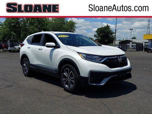 Platinum White Pearl 2020 Honda CR-V AWD EX