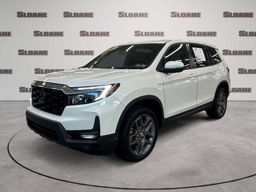 Platinum White 2023 Honda Passport AWD EX-L