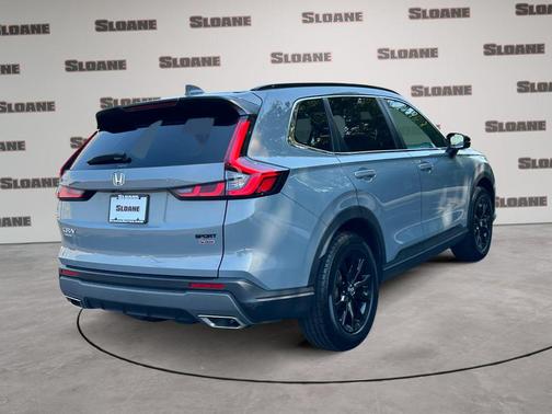 Gray 2024 Honda CR-V Hybrid Sport AWD
