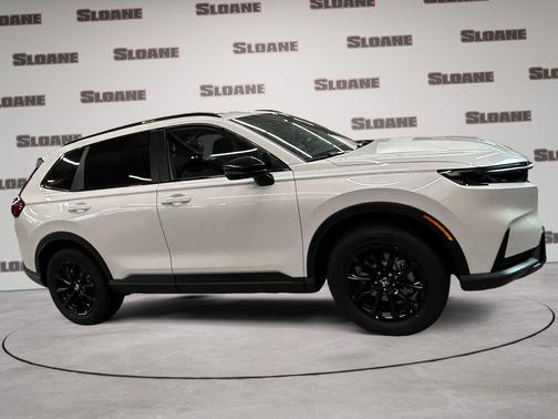 Platinum White Pearl 2026 Honda CR-V Hybrid Sport AWD