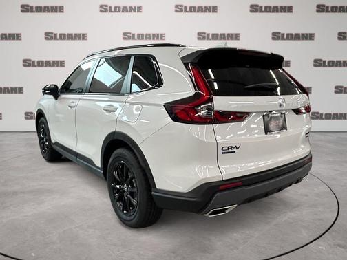 Platinum White Pearl 2026 Honda CR-V Hybrid Sport AWD