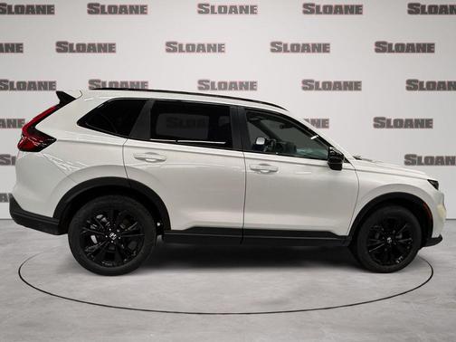 Platinum White Pearl 2026 Honda CR-V Hybrid Sport Touring AWD