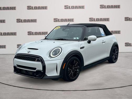 White Metallic 2024 MINI Convertible Cooper S