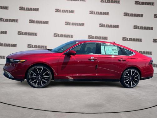 Radiant Red Metallic 2026 Honda Accord Hybrid Touring