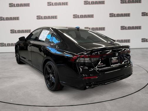Crystal Black Pearl 2025 Honda Accord Hybrid Sport-L