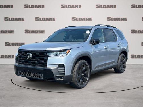Solar Silver Metallic 2026 Honda Pilot Black Edition